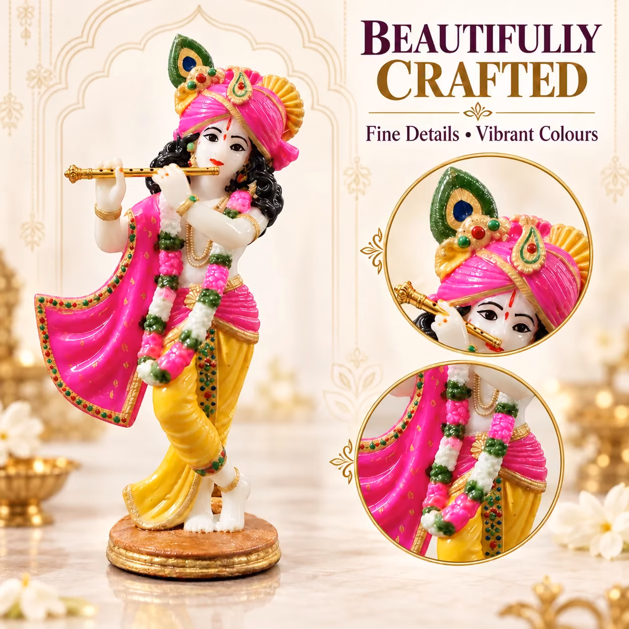 Standing Krishna image 3