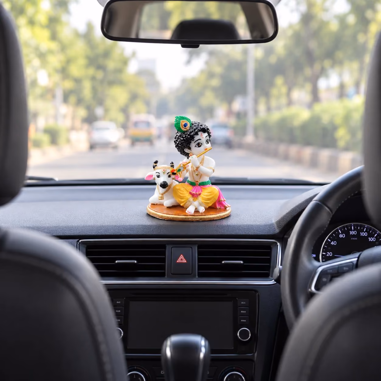 Bal Krishna with Cow image 3