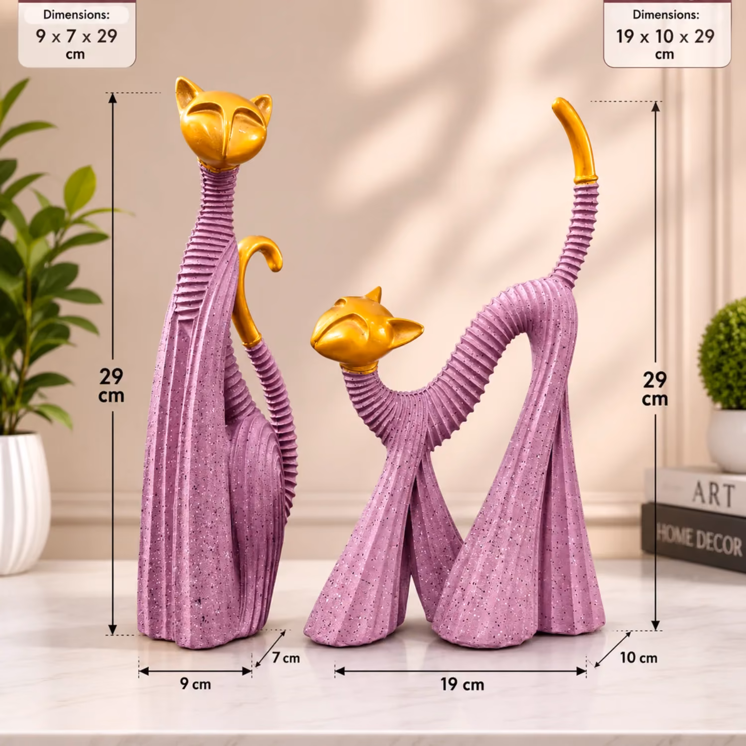 Modern Cat Pair image 4