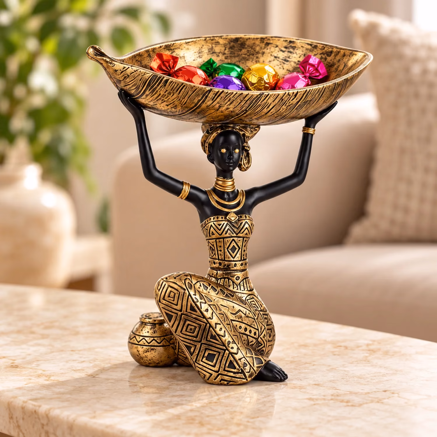 African Lady Leaf Tray Organiser image 3