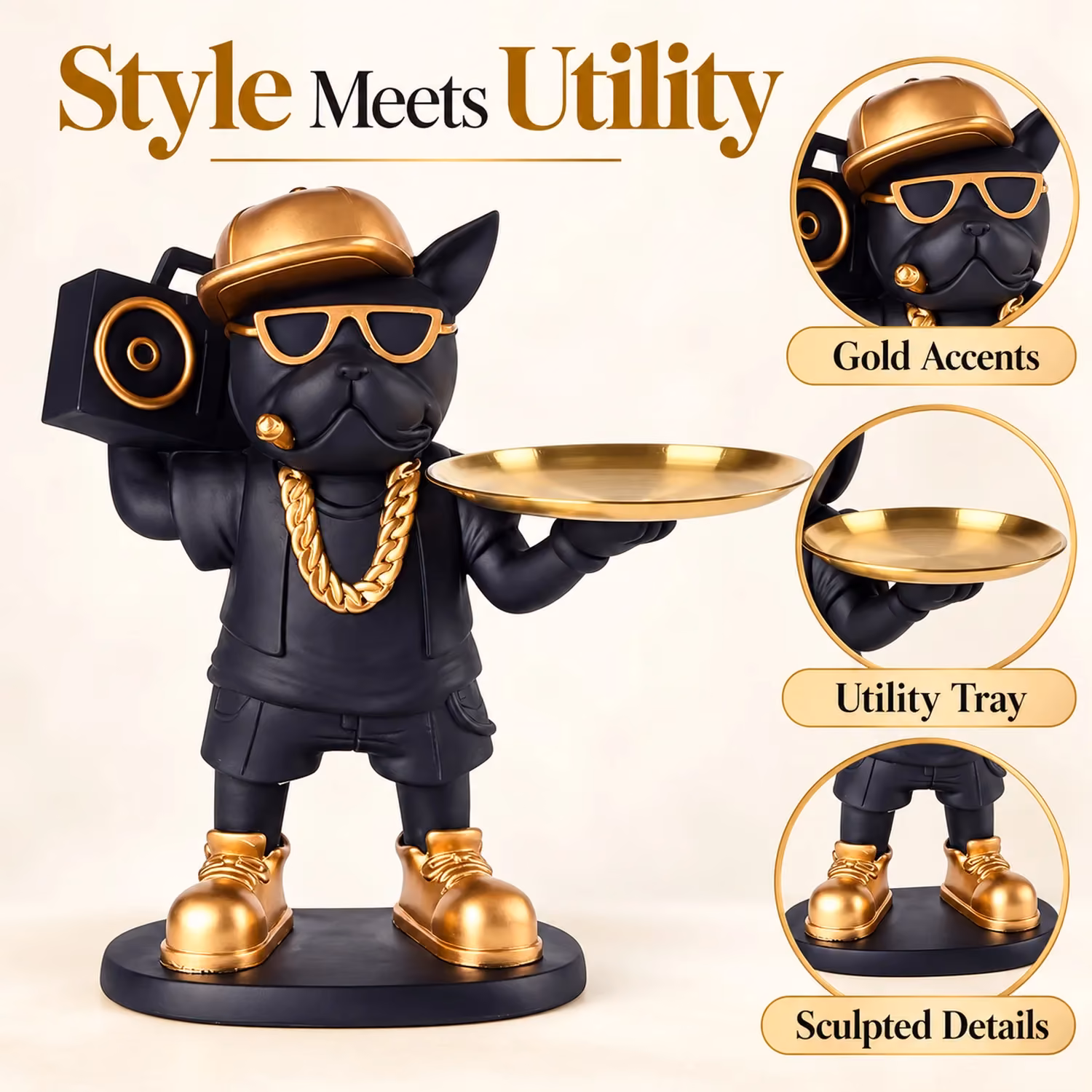Hip Hop Bulldog Tray Organiser image 3