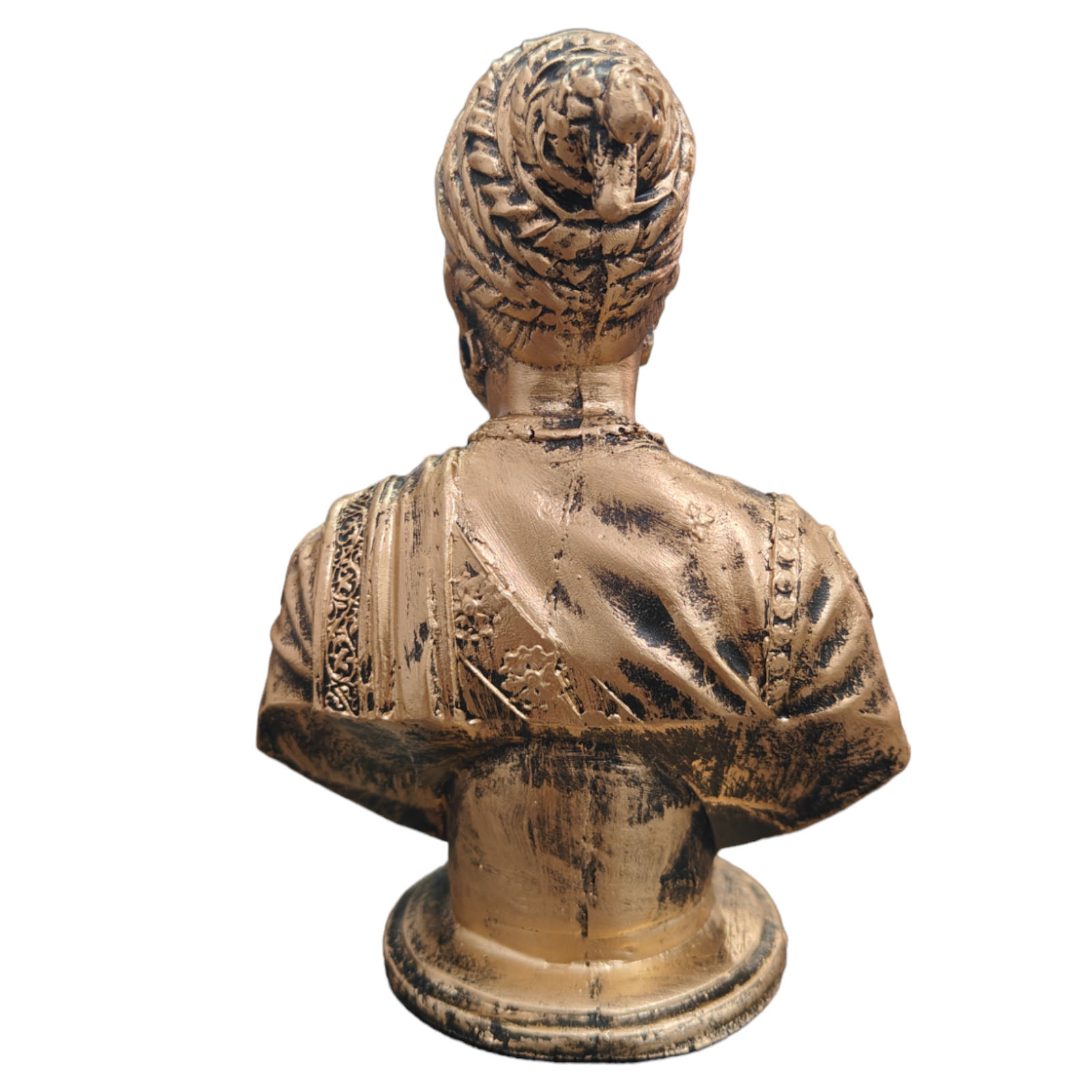 Gold Chhatrapati Shivaji Maharaj Idol (5 Inch)