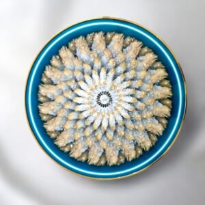 Blue & Gold Slim Frame Large Size (30 X 30 cm)