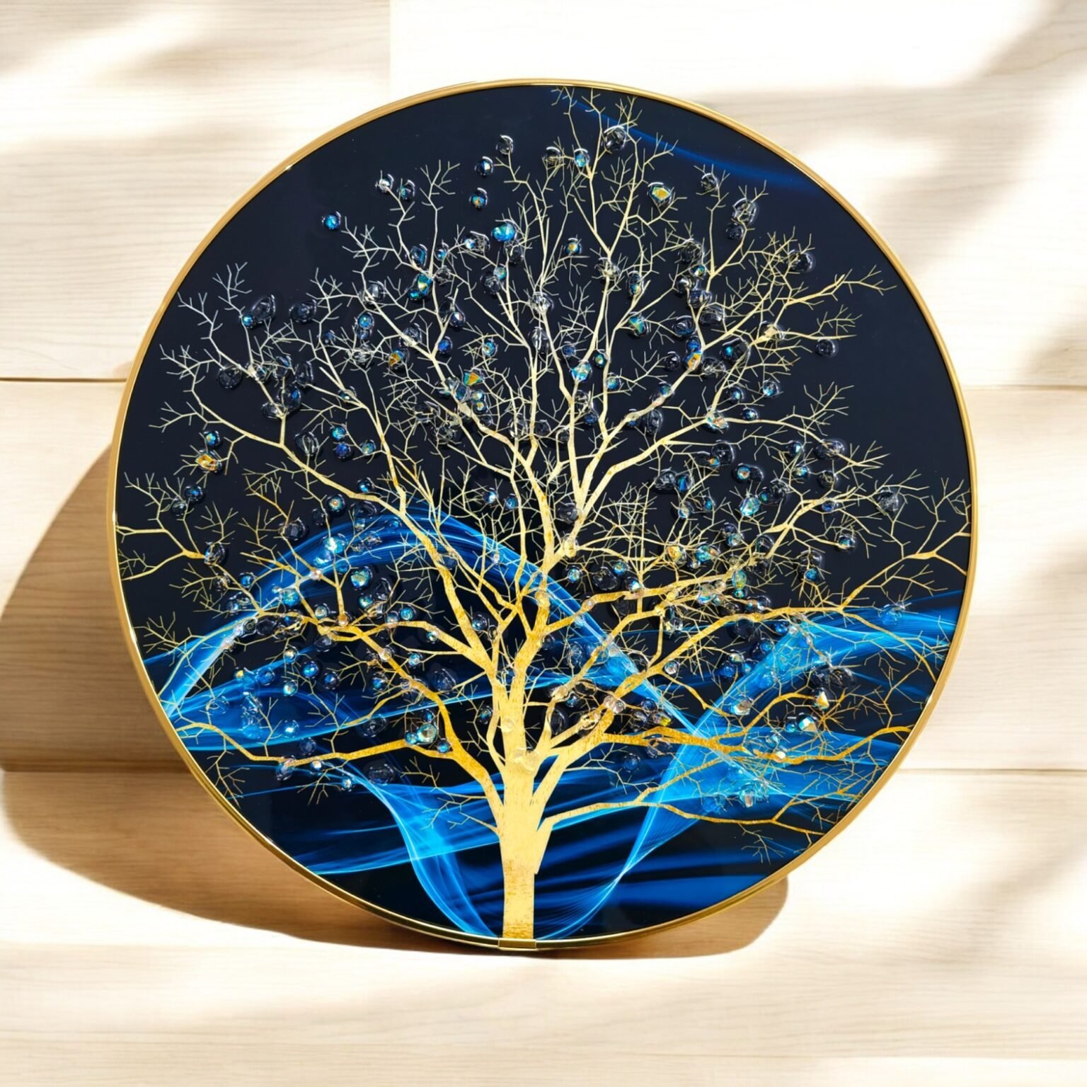 Tree Abstract 3D Modern Art Frame (30 X 30 cm)