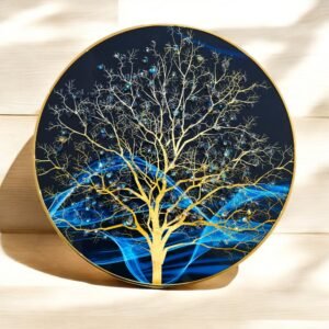 Tree Abstract 3D Modern Art Frame (30 X 30 cm)