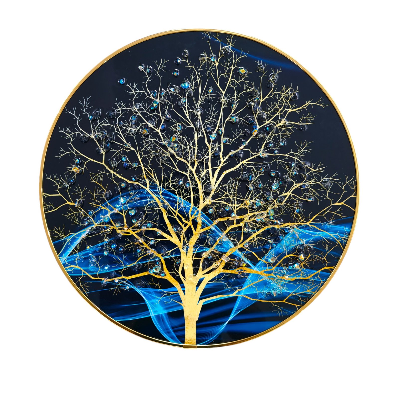 Tree Abstract 3D Modern Art Frame (30 X 30 cm)