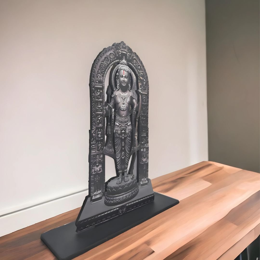 Black Ram Lalla MDF Idol (8 Inch)