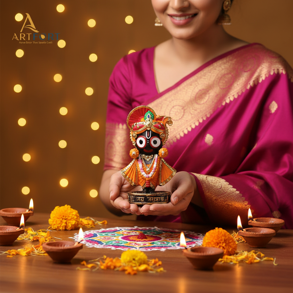 Jagannath Idol 4 Inch (Multicolor)