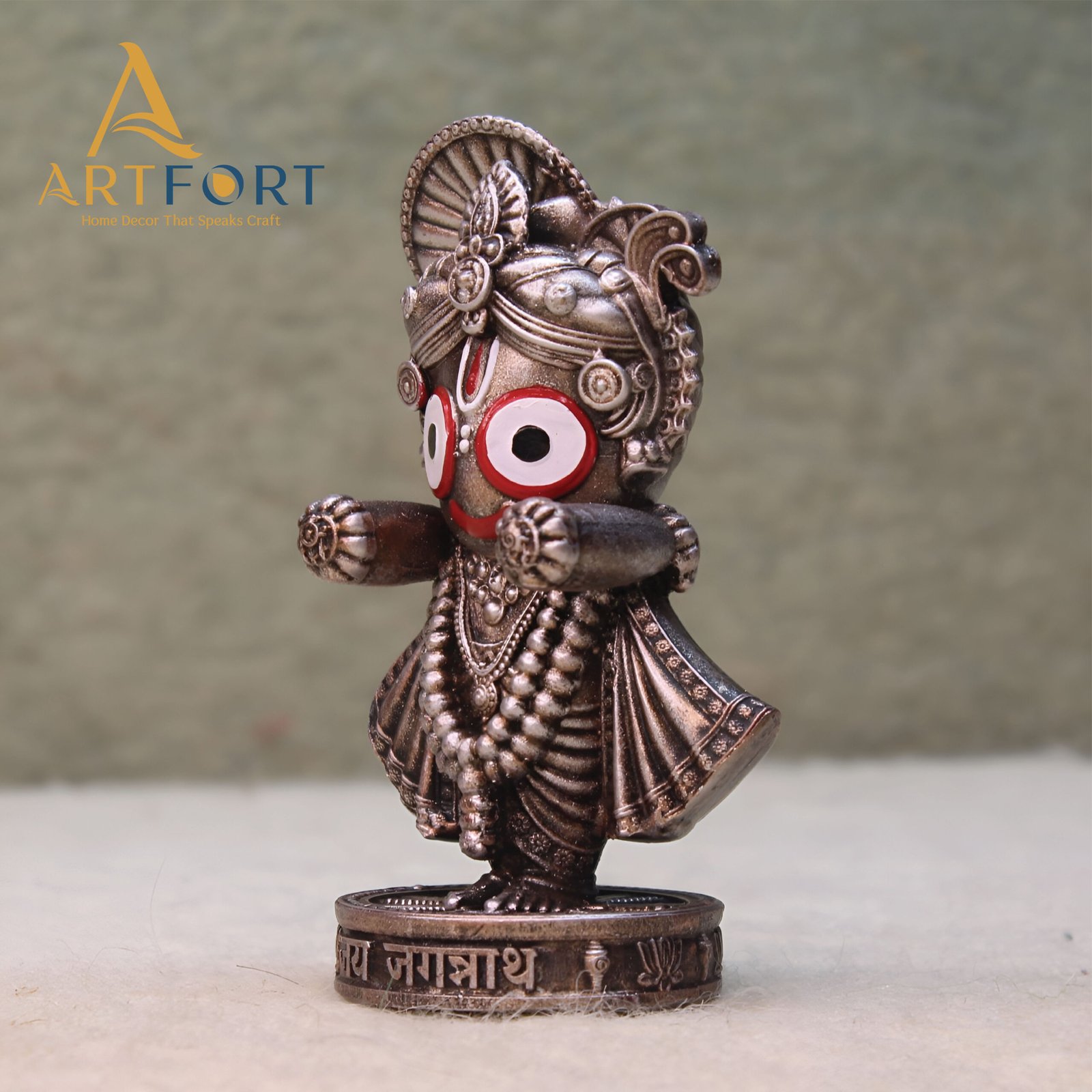 Jagannath Idol 4 Inch (Bronze)