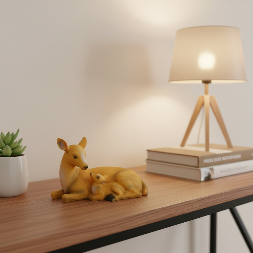 Deer Mother & Baby Showpiece (2.5 Inch)