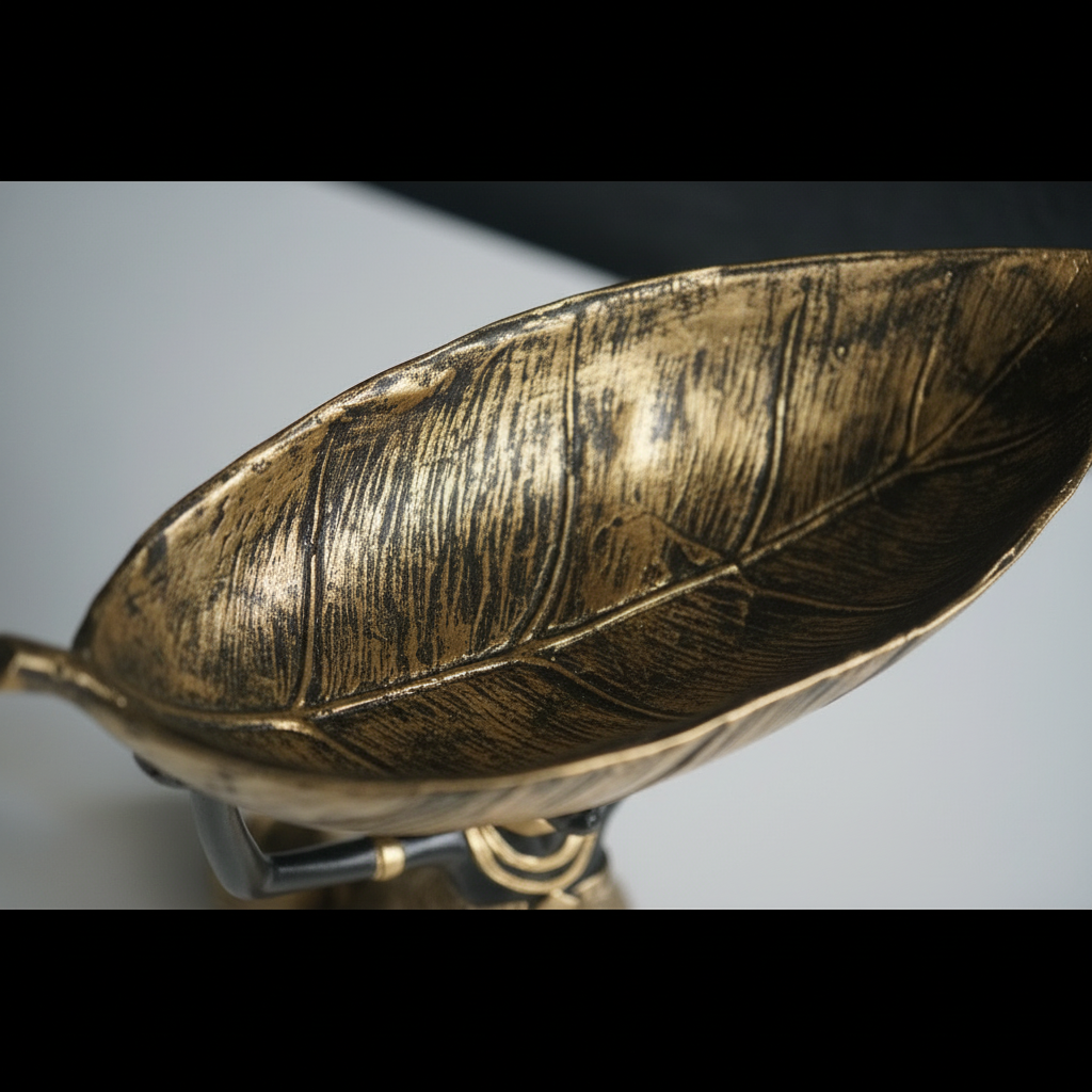 African Lady Showpiece with Utility Basket (9 Inches)