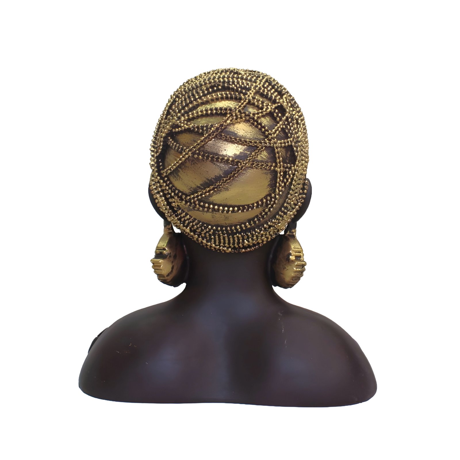 African Lady Bust Statue (20 cm)