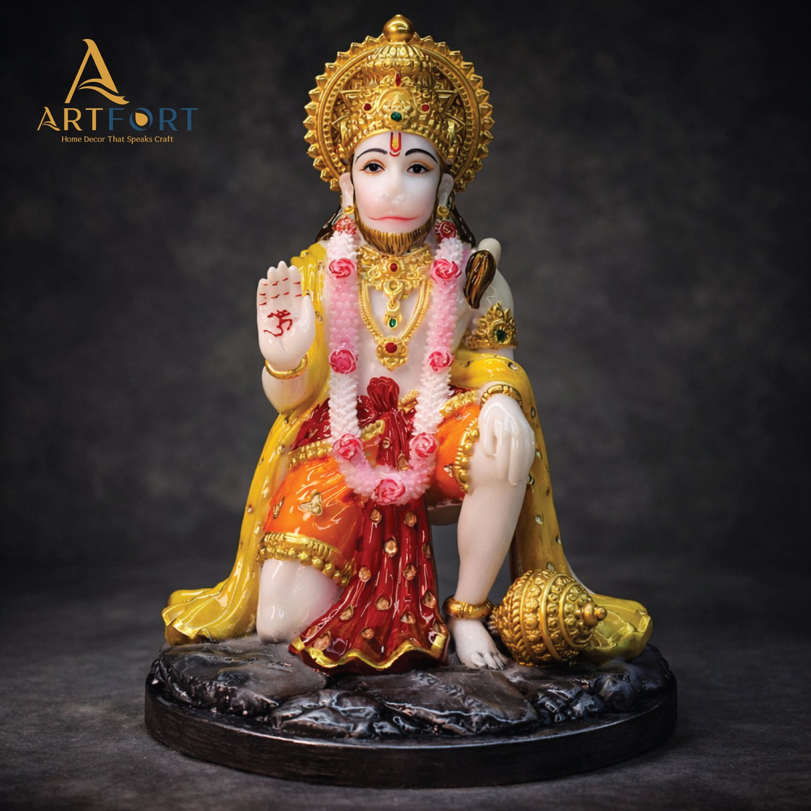 Hanuman Ji Idol 7 Inch (Multicolor)