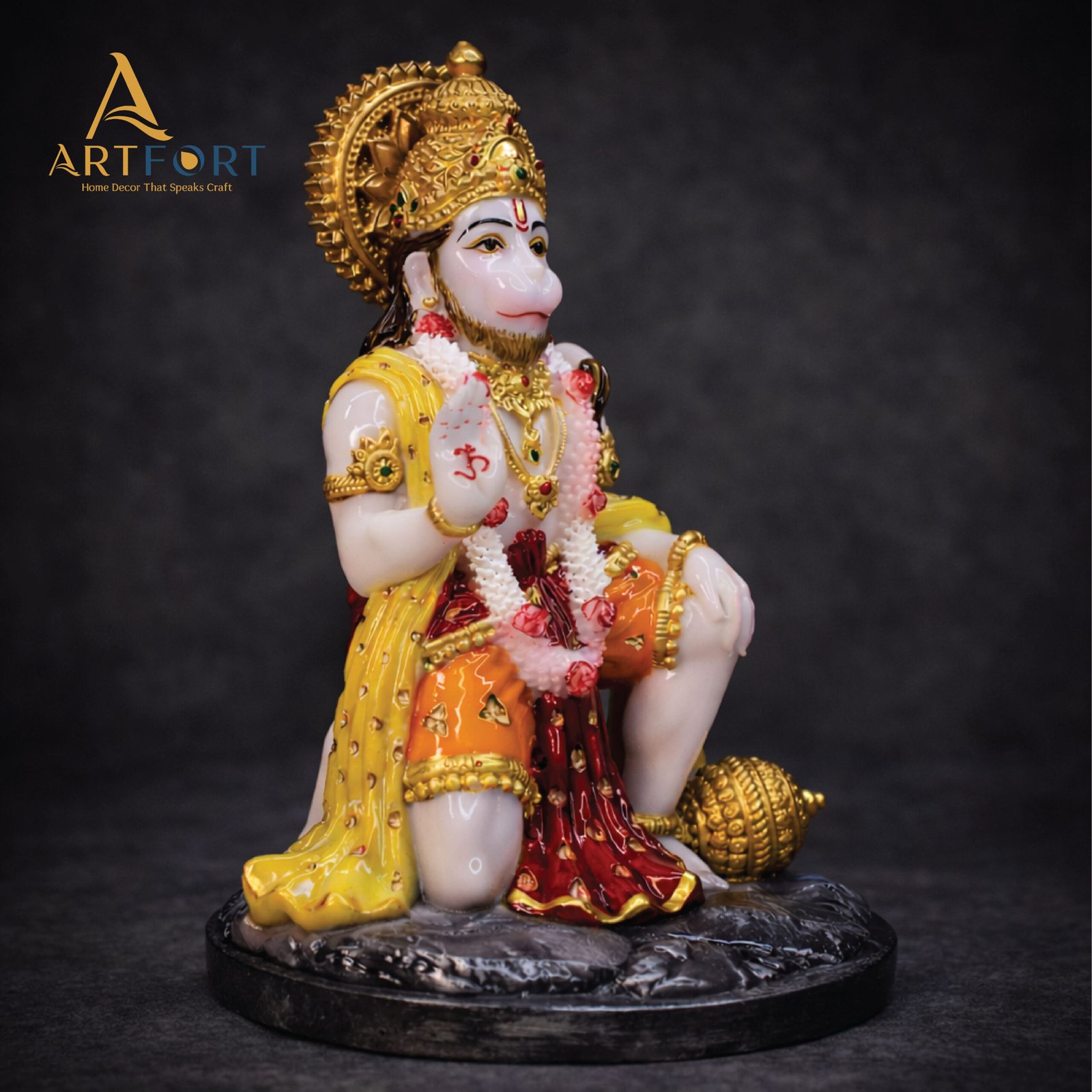 Hanuman Ji Idol 7 Inch (Multicolor)