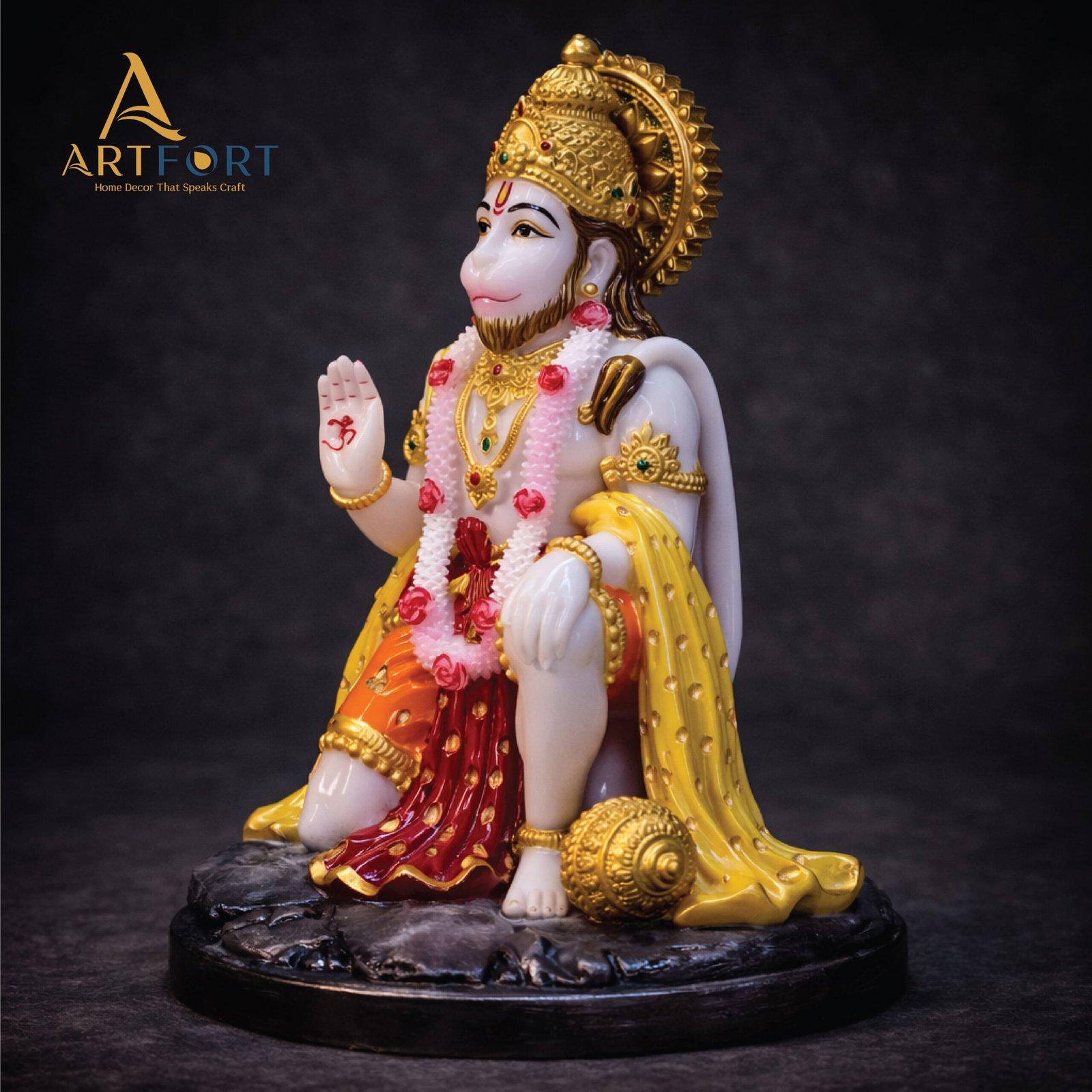 Hanuman Ji Idol 7 Inch (Multicolor)
