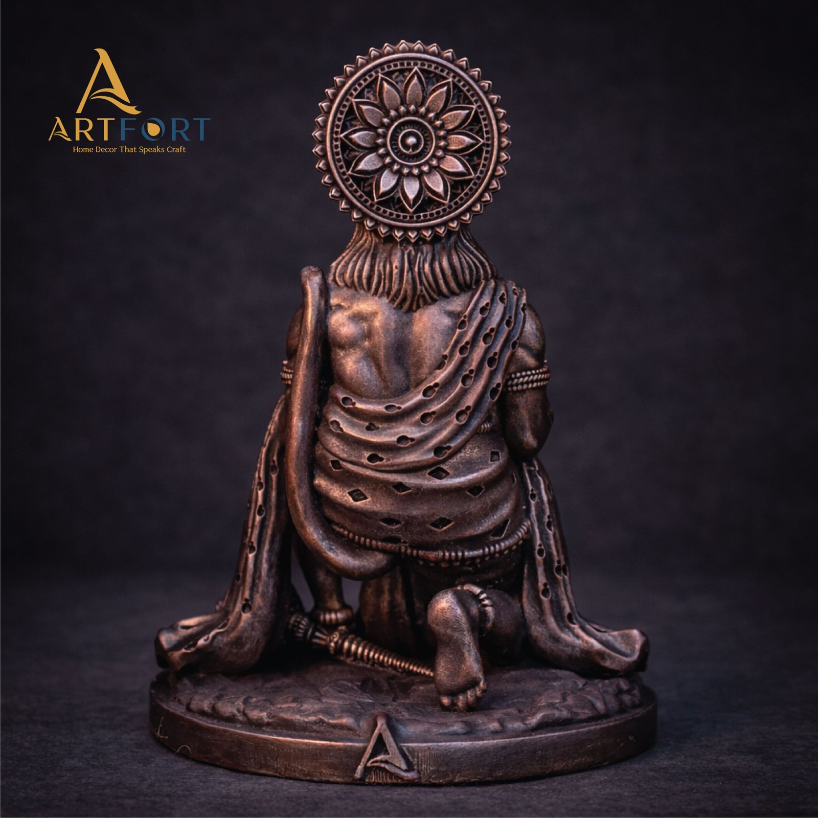 Hanuman Ji Idol 7 Inch (Bronze)