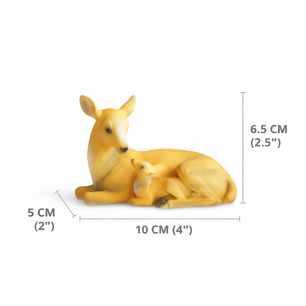Deer Mother & Baby Showpiece (2.5 Inch)